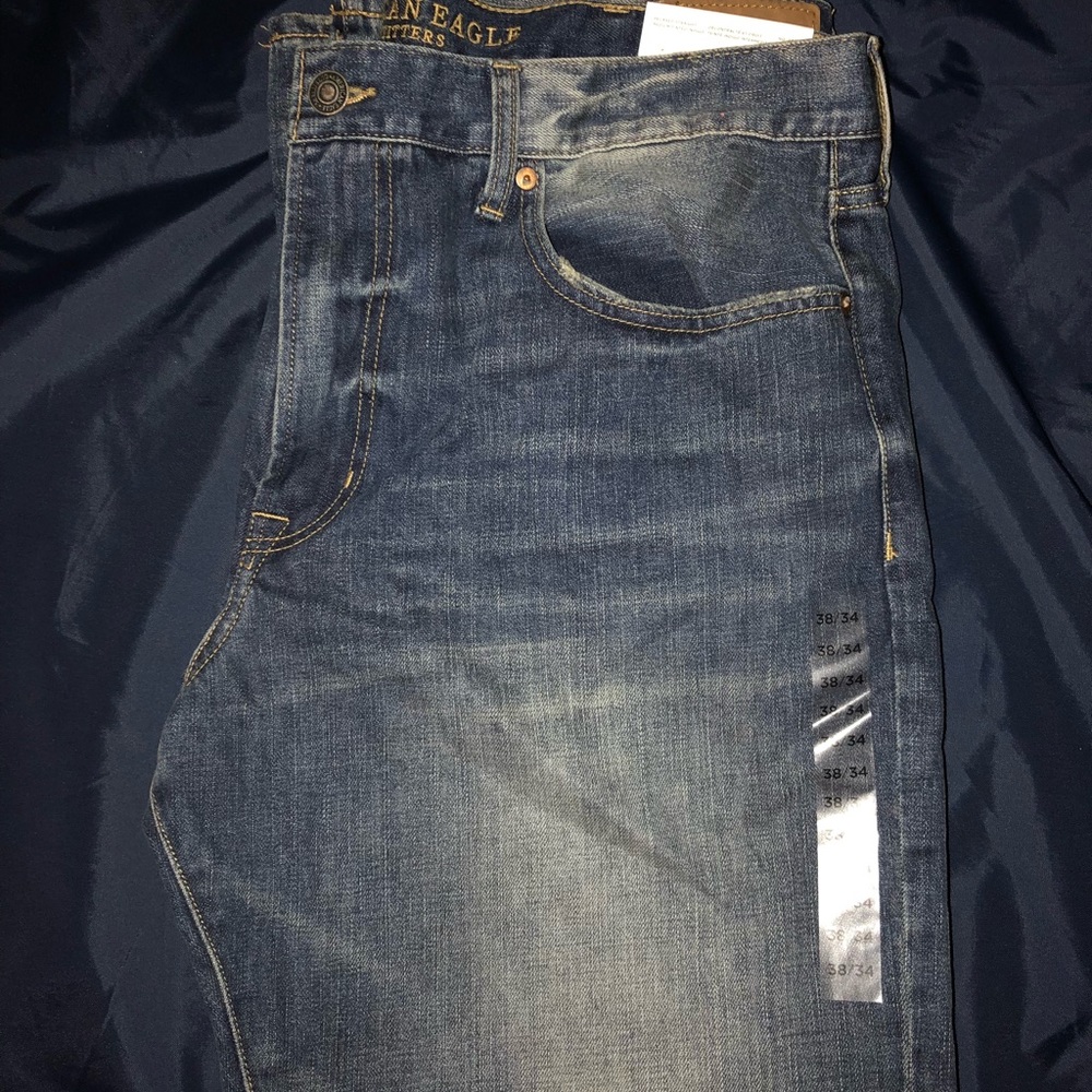 American Eagle Relaxed Straight Jeans